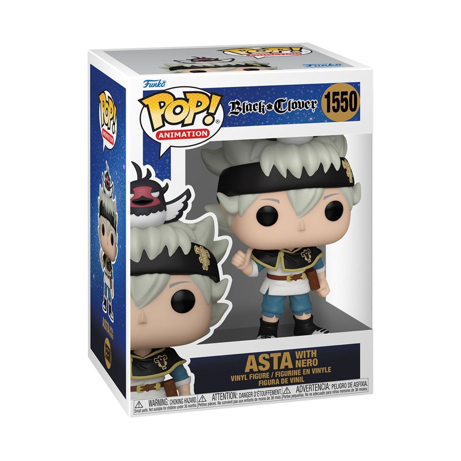 Black Clover Asta with Nero Funko Pop! Vinyl Figure #1550