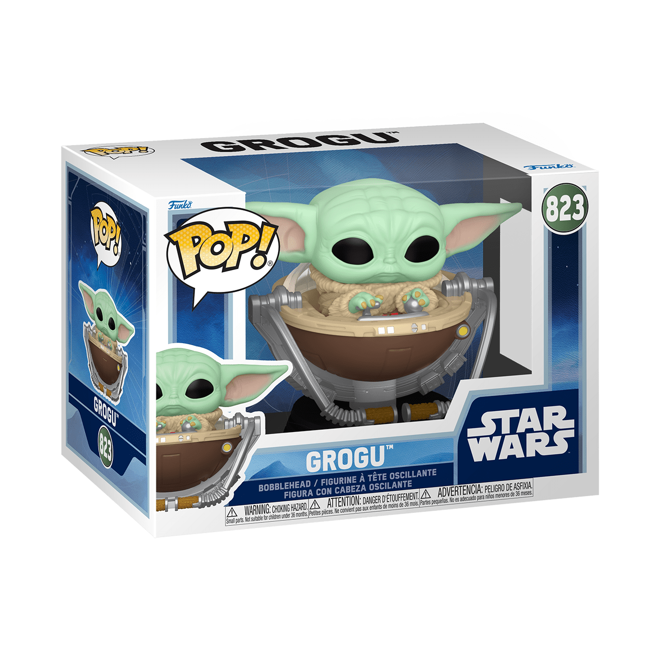 Funko POP! Star Wars: Mandalorian & Grogu - Grogu in Pram Collectible Vinyl Figure