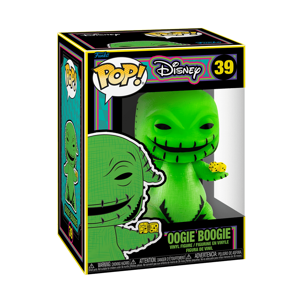 Funko Pop! Disney: The Nightmare Before Christmas Blacklight - Oogie Vinyl Figure