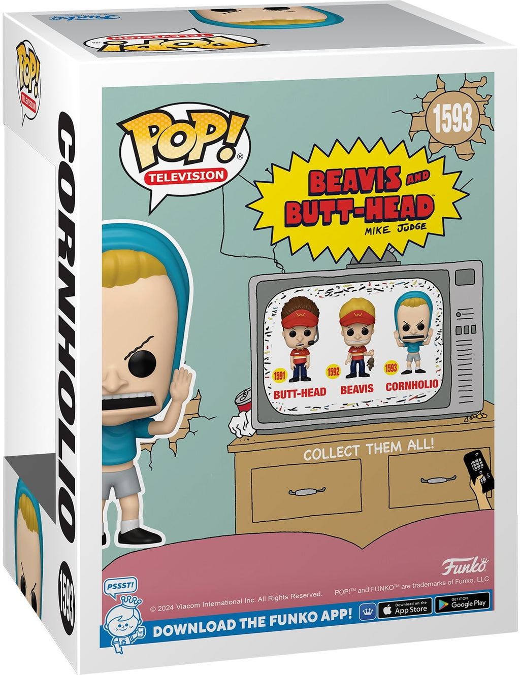 FUNKO POP! Television: Beavis & Butt-head - Cornholio, Funko, Gifts