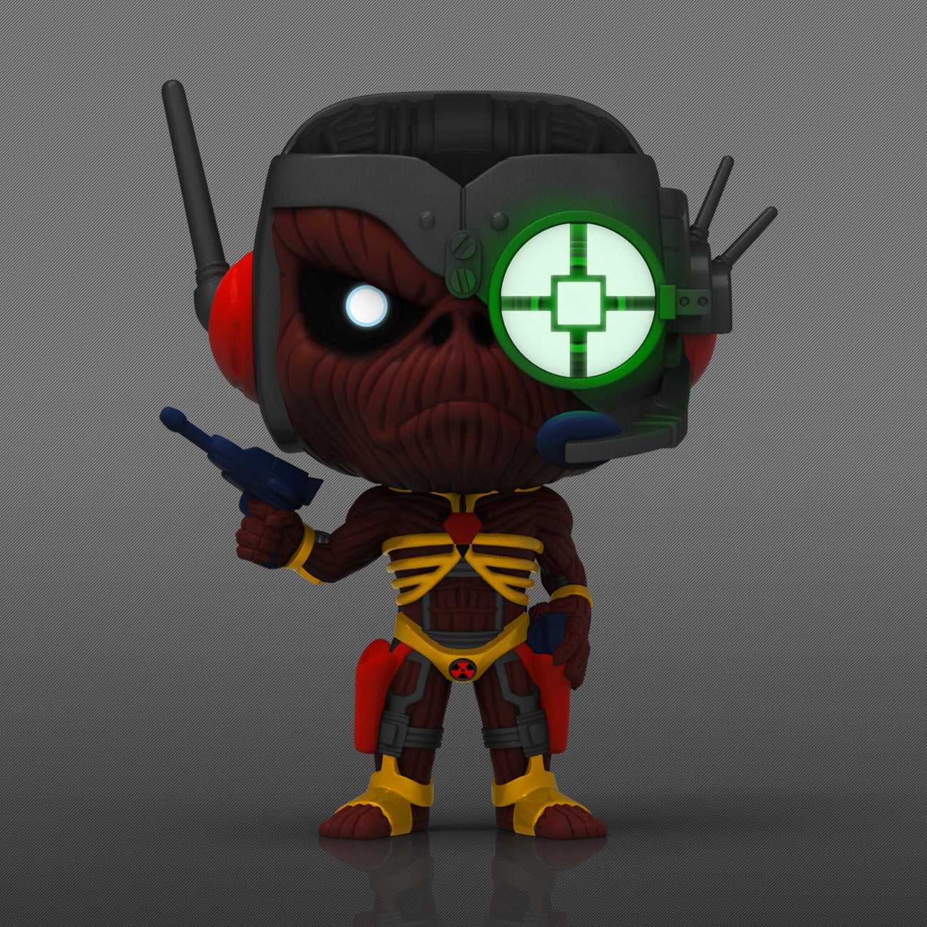 Funko POP! ROCKS: Iron Maiden - Eddie 4PK Glow in the Dark Box Set (AE Exclusive)