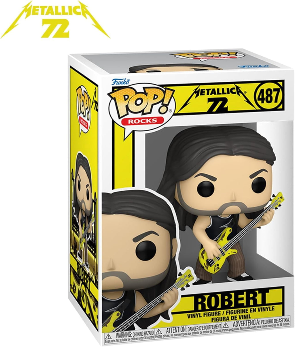 Funko Pop! Rocks: Metallica - Robert - 72 Seasons - Collectable Vinyl Figure