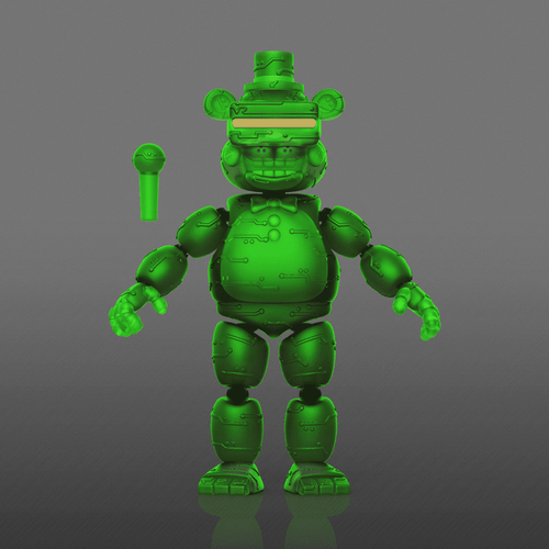 Action Figure: Five Nights at Freddy's - Freddy (Glow)