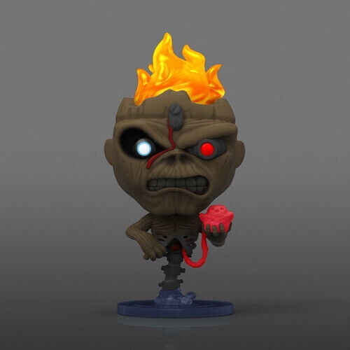 Funko POP! ROCKS: Iron Maiden - Eddie 4PK Glow in the Dark Box Set (AE Exclusive)