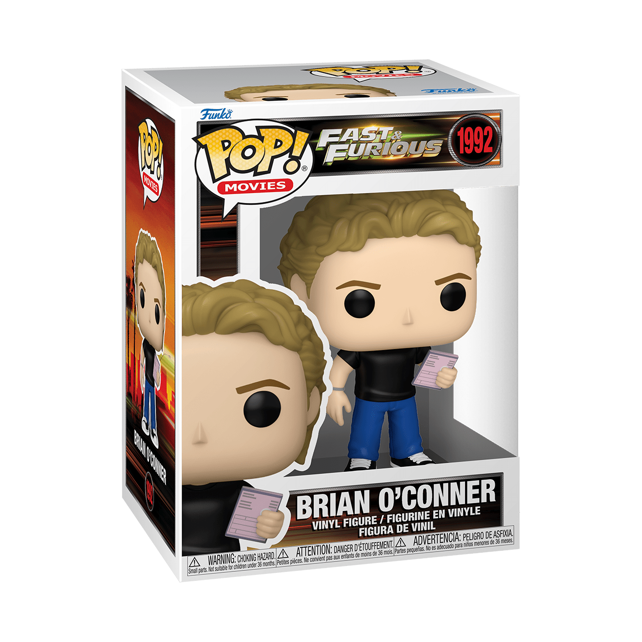 Funko POP Movies: Fast & Furious - Brian O'Conner Collectible Vinyl Figure