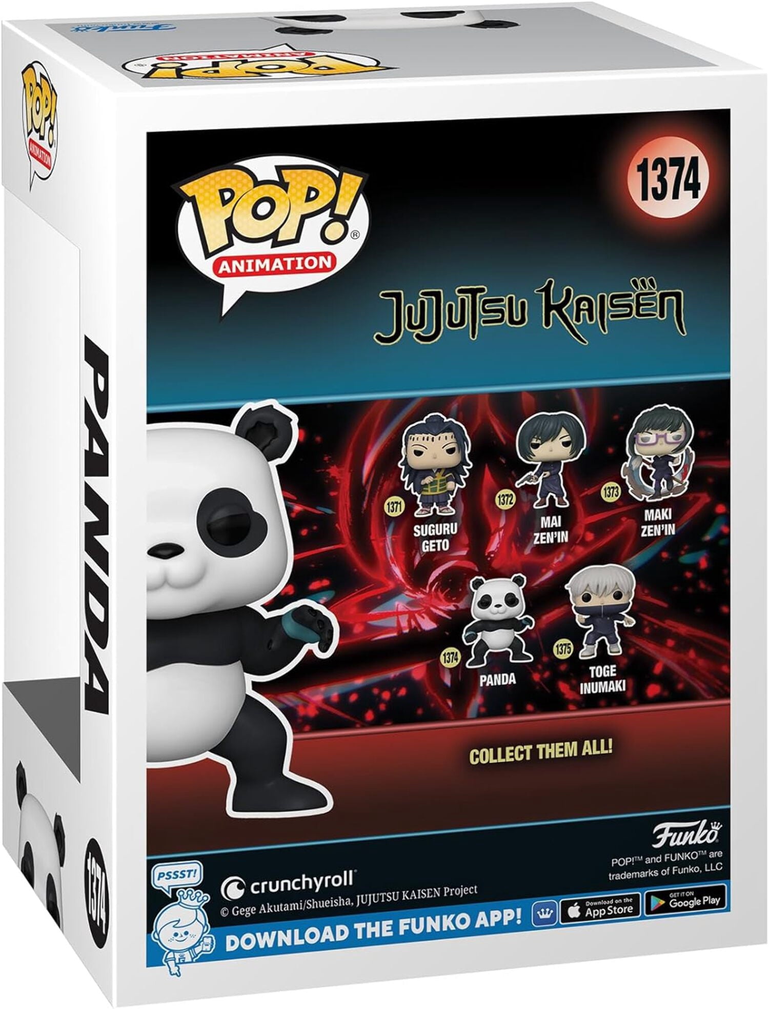 Funko Pop! Buddy Megumi Fushiguro with Rabbits Jujutsu Kaisen