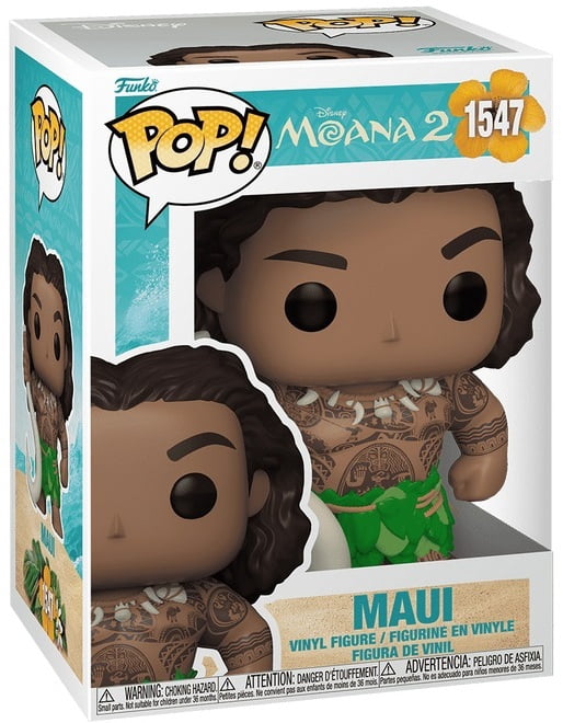 Funko POP! DISNEY: Moana 2 - Maui With Fish Hook