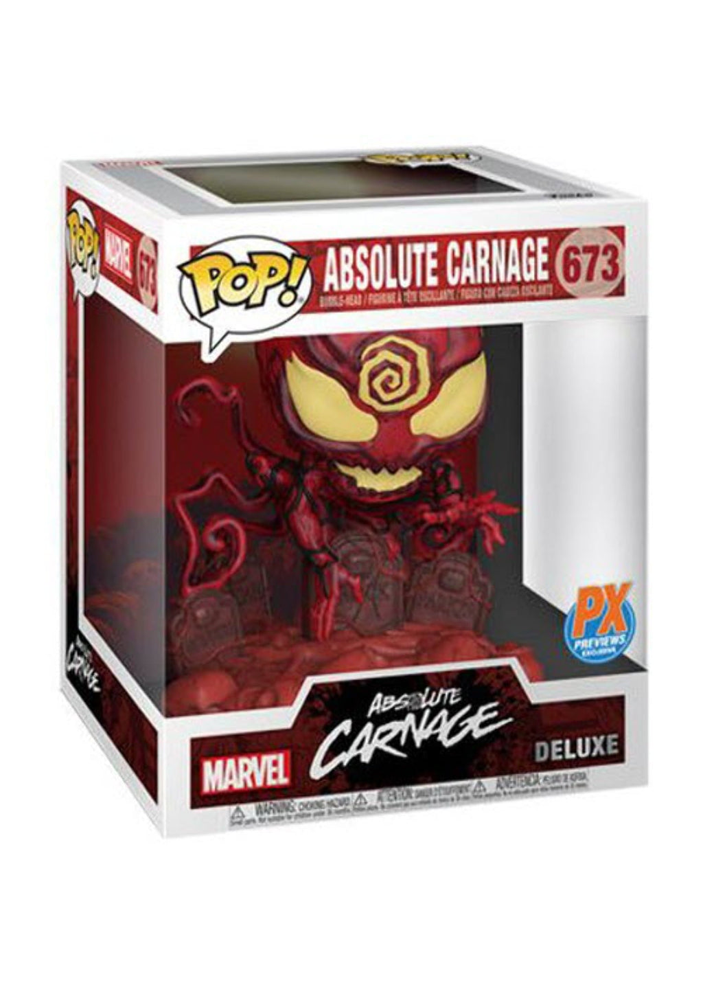 Pop Marvel Absolute Carnage 3.75 Inch Action Figure Exclusive - Carnage #673