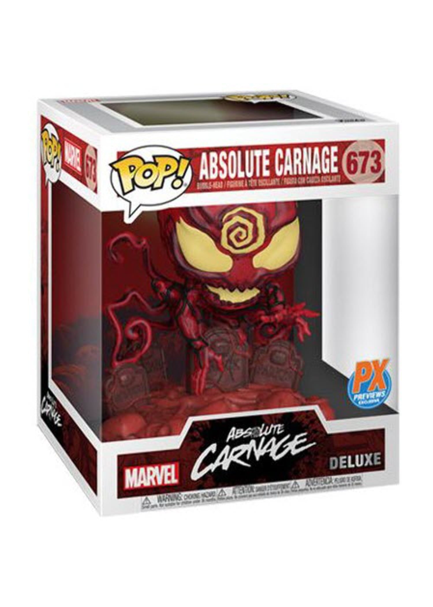 Pop Marvel Absolute Carnage 3.75 Inch Action Figure Exclusive - Carnage #673
