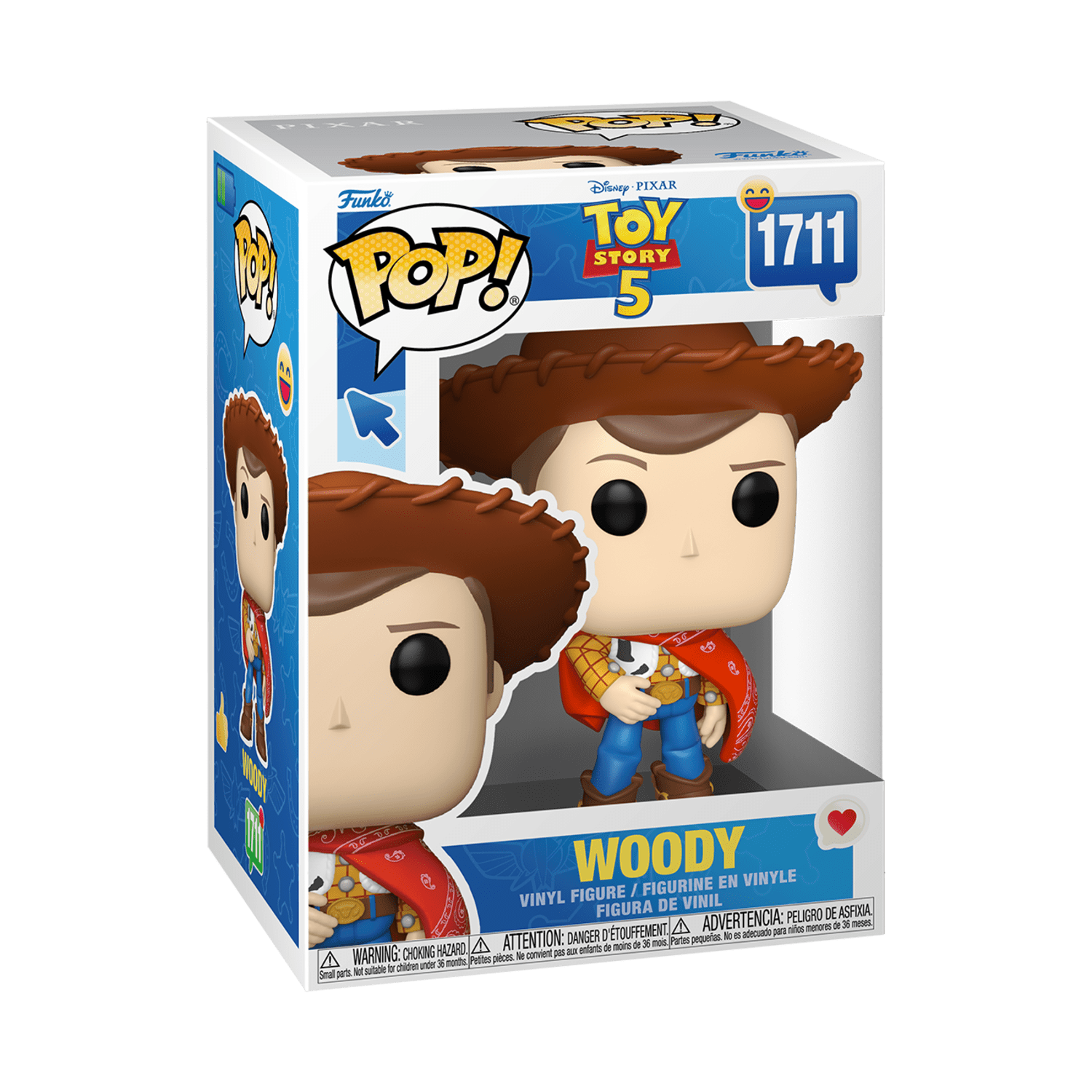 Funko POP Disney: Toy Story 5 â€?Woody Collectible Vinyl Figure