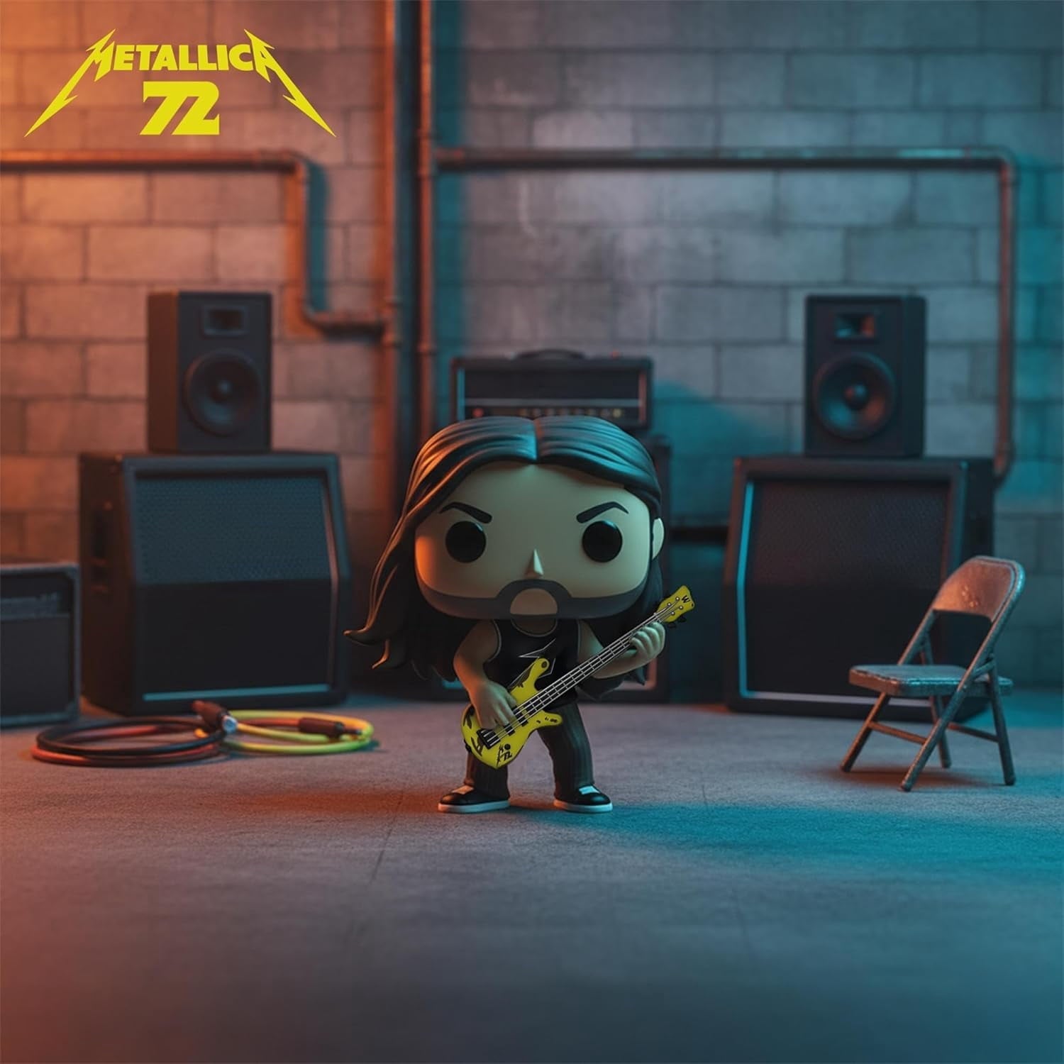 Funko Pop! Rocks: Metallica - Robert - 72 Seasons - Collectable Vinyl Figure