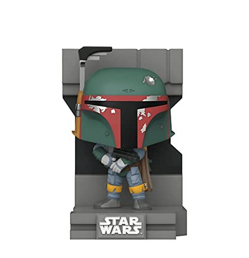 Funko POP Deluxe Star Wars Bounty Hunters Boba Fett 436 Bobble Head Figure