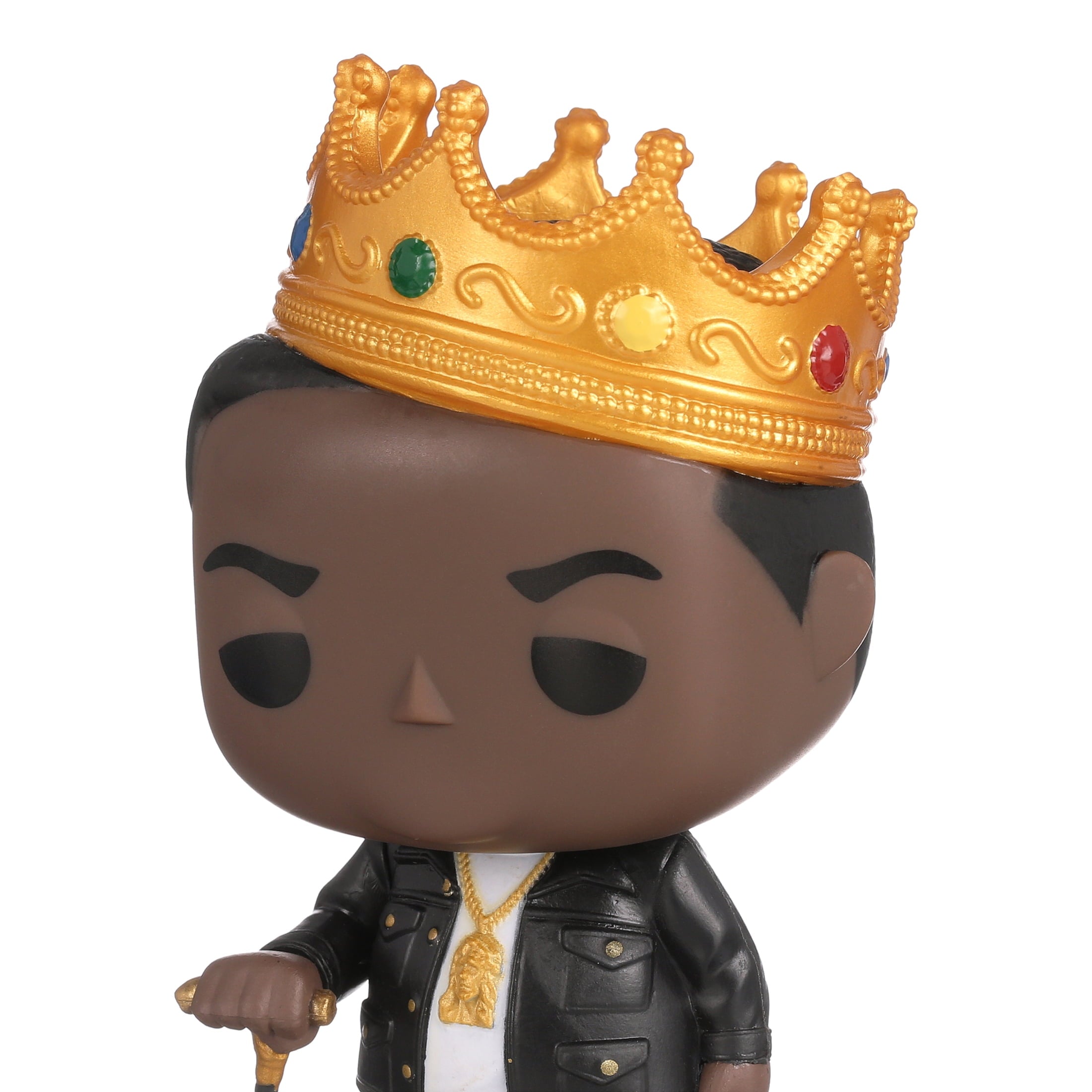 Funko POP Rocks Notorious BIG Vinyl Figure with Crown, Multicolor, 1.5"