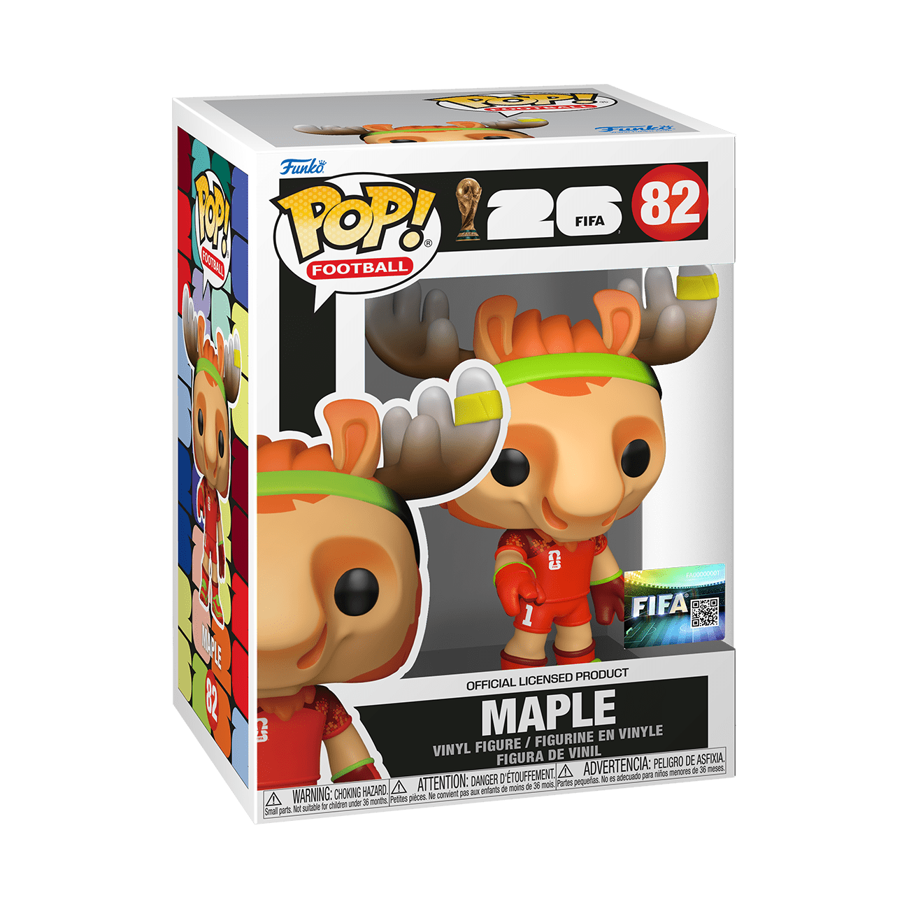 Funko POP FIFA Mascots: World Cup 2026 - Maple the Moose Collectible Vinyl Figure