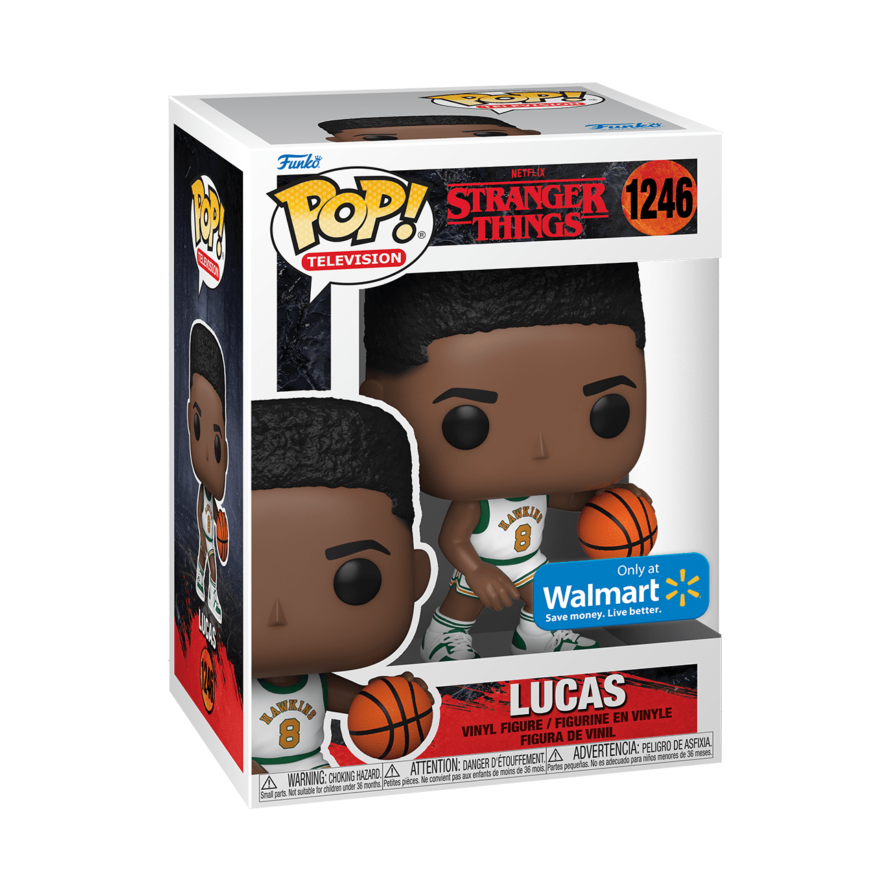 Funko Pop! TV: Stranger Things - Lucas Sinclair Vinyl Figure (Walmart Exclusive)
