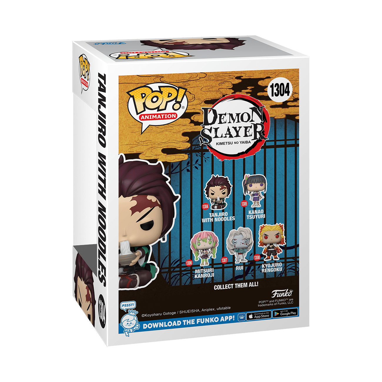 Funko Pop! Animation: Demon Slayer - Tanjiro with Noodles Vinyl Figure