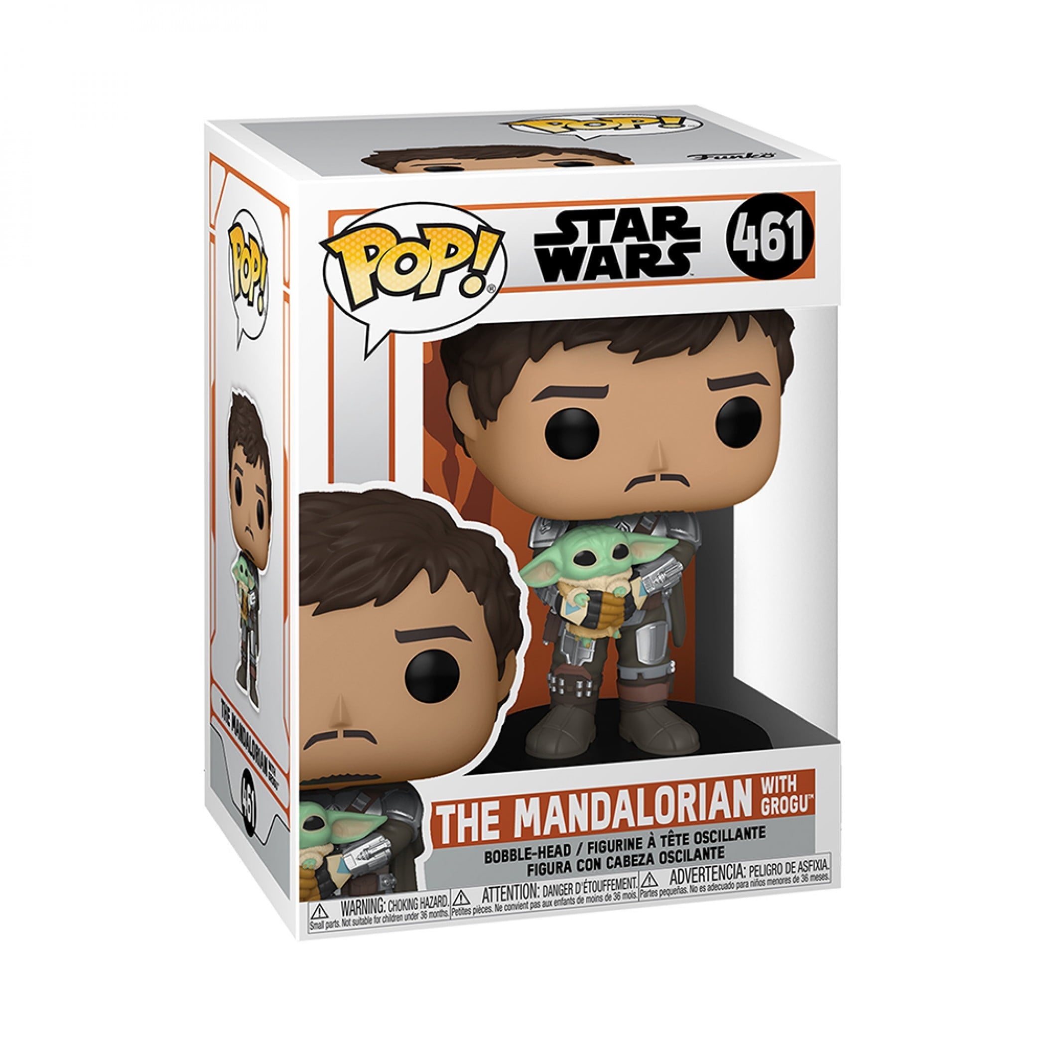 Funko POP! Star Wars: The Mandalorian - Mando Holding Child