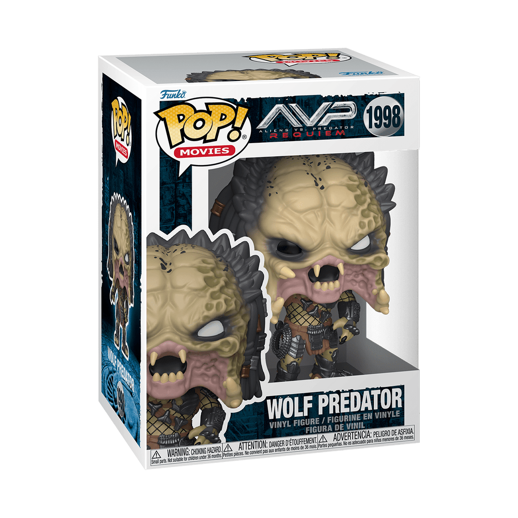 Funko POP Movies: Predator â€?Wolf Predator with Possible Chase Collectible Vinyl Figure