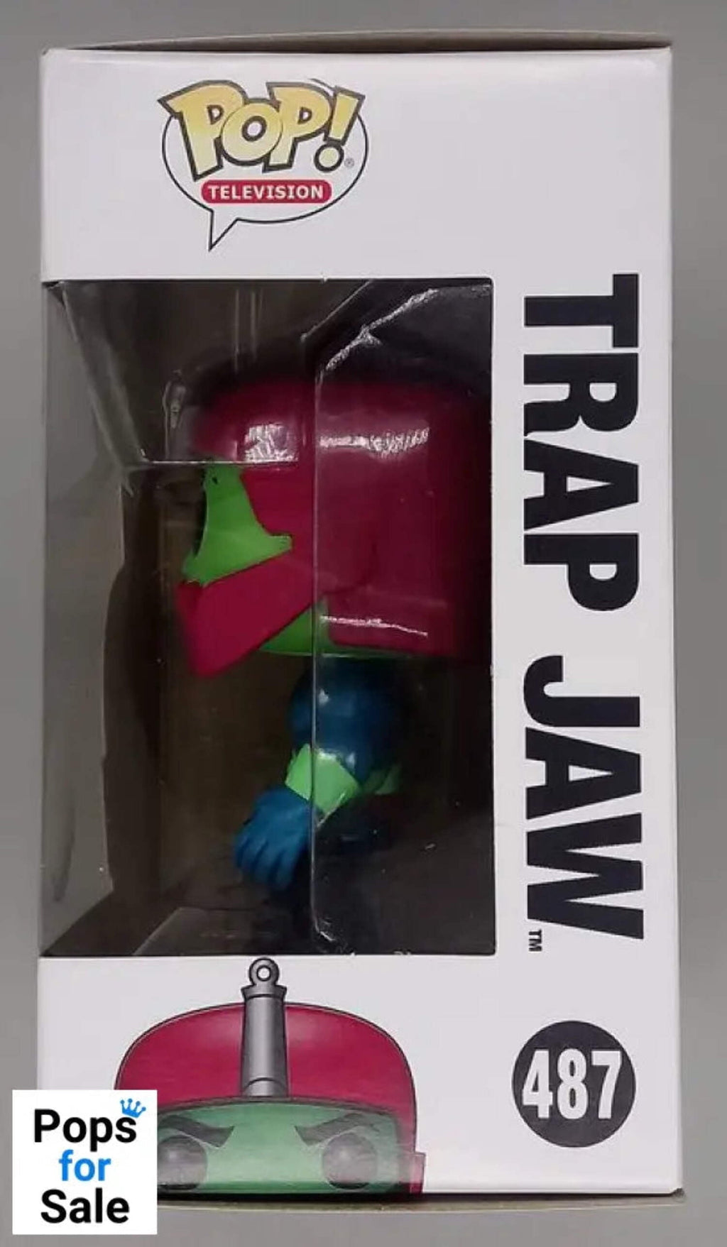 Open Box Pop Television 3.75 Inch Action Figure Masters Of The Universe - Trap Jaw #487 Exclusive