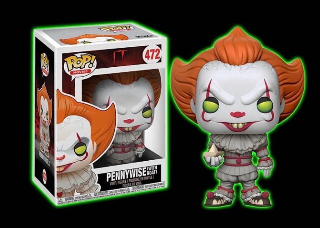Funko Pop! Movies: IT (Stephen King) â€?Pennywise Clown Vinyl Figure #472 Collectible