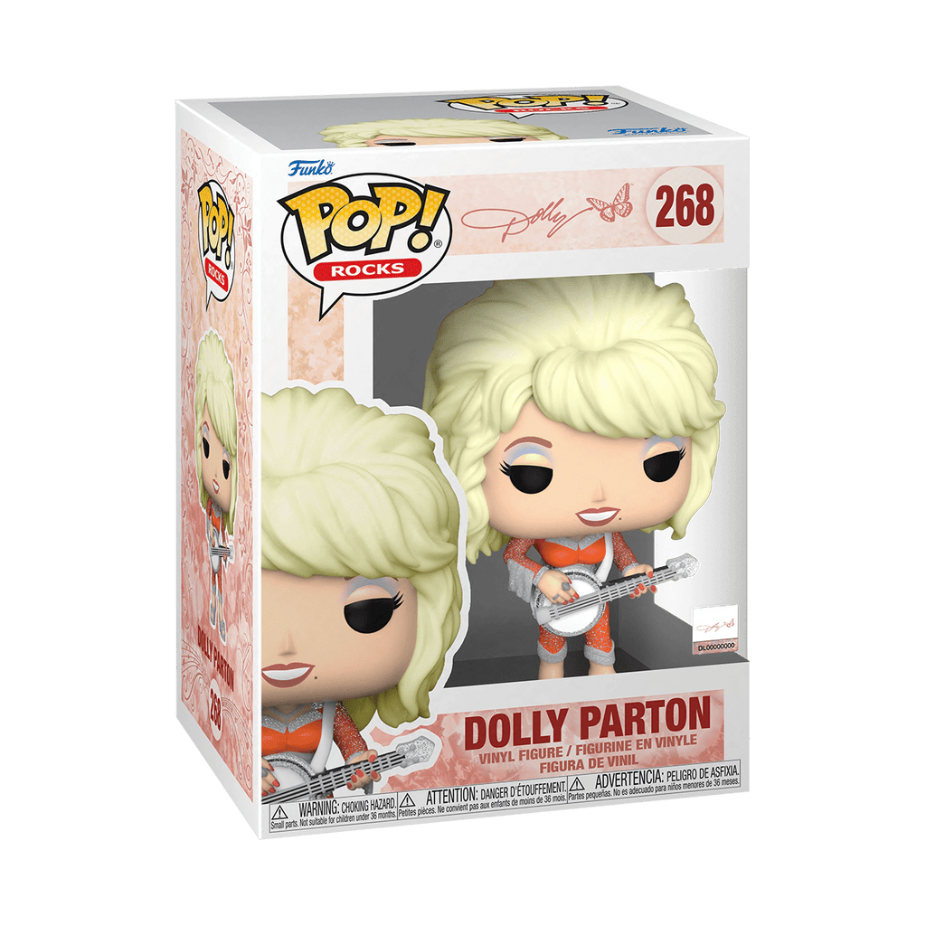 Funko Pop! Rocks Collectible Dolly Parton Vinyl Figure