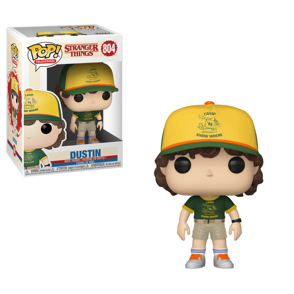 Funko Pop! Television: Stranger Things - Dustin #804 (at Camp) Vinyl Figure