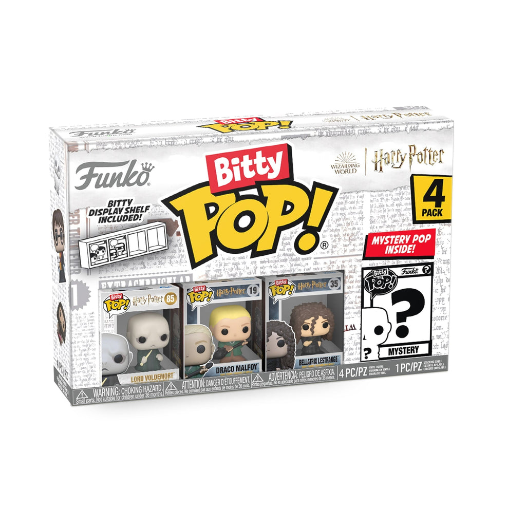 Funko Bitty POP! 4-Pack: Harry Potter - Harry Potter with Scarf Collectible Vinyl Mini-Figures