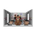 Funko SNAPS! Five Nights at Freddy's - Freddy and Security Room Playset with Action Figure, collectible