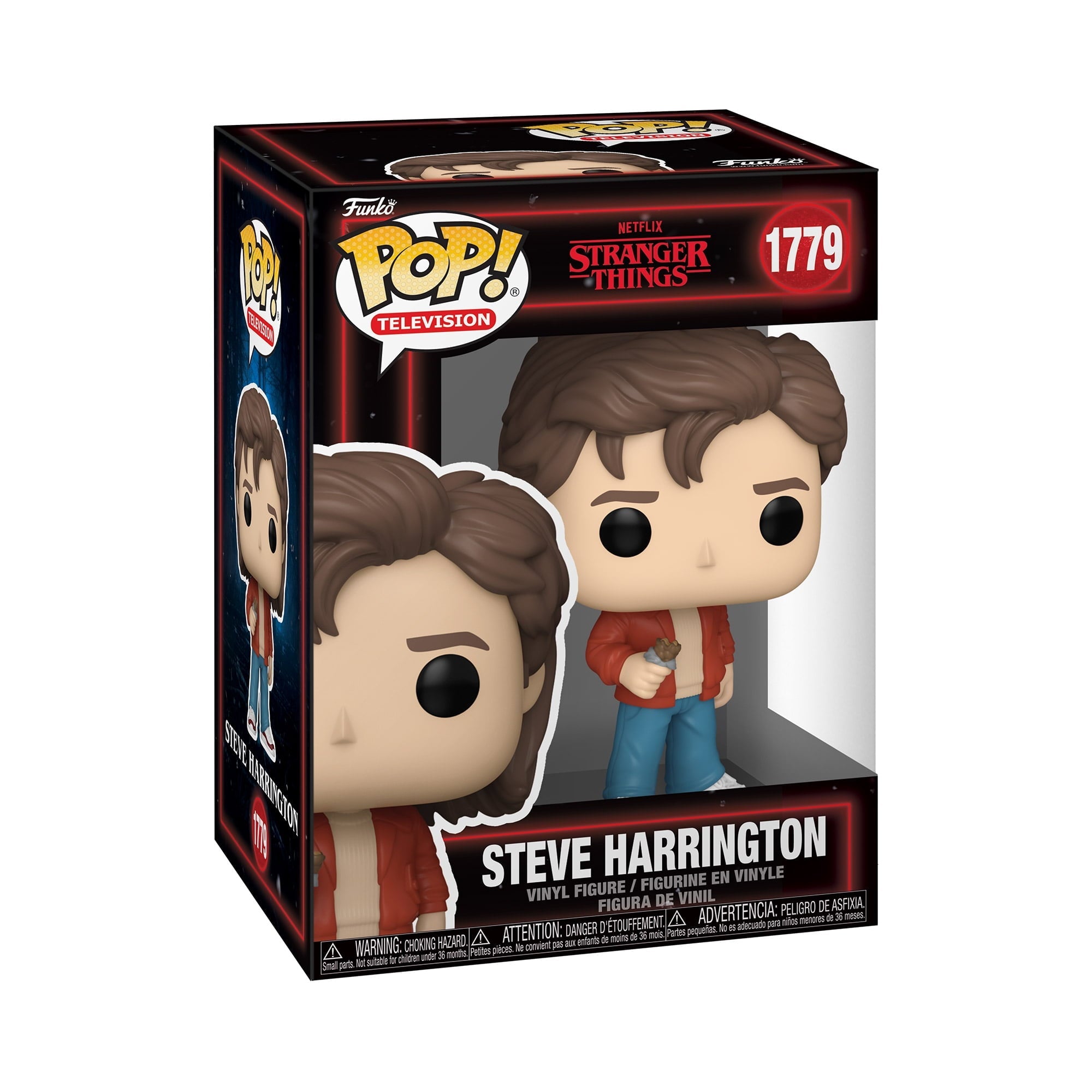 Funko POP! TV: Stranger Things Season 5- Steve Harrington, Collectible Vinyl Figure