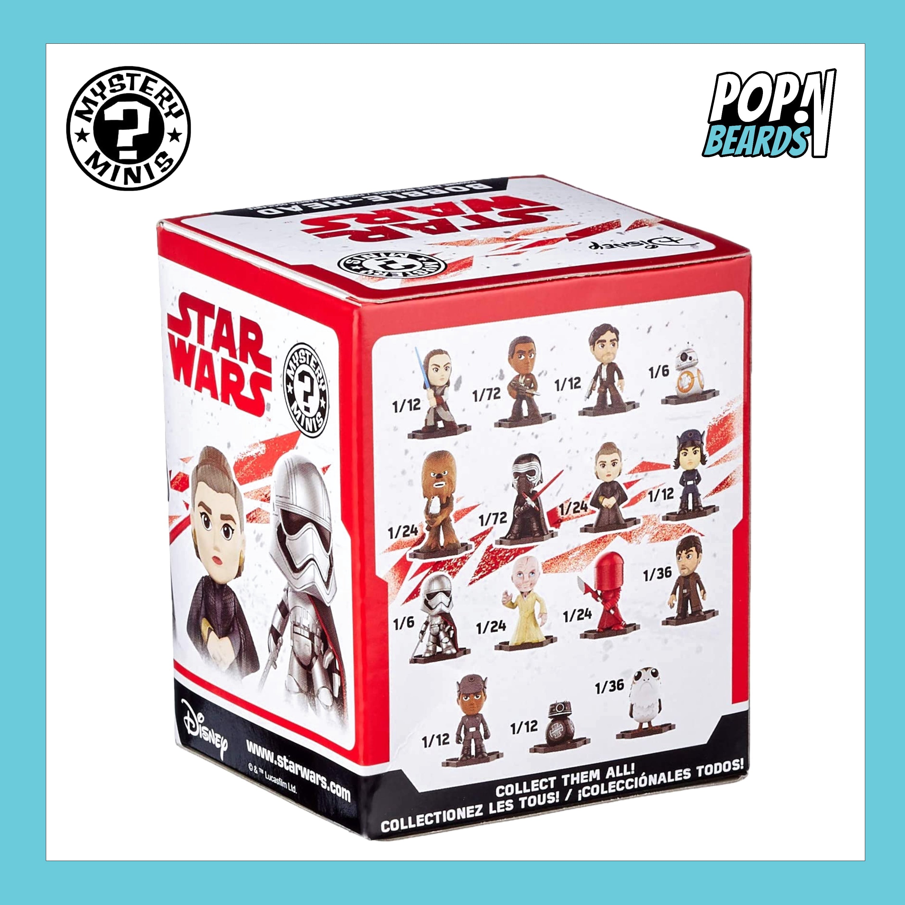 FUNKO MYSTERY MINI: Star Wars EP8 - The Last Jedi - Blind Box