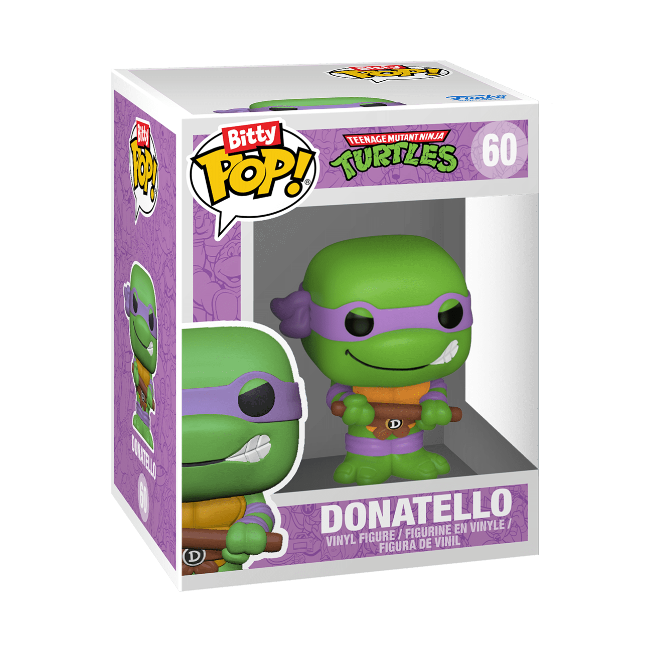 Funko Bitty POP! Paquete de 4: Teenage Mutant Ninja Turtles - Mini Figuras de Vinilo Coleccionables Shredder