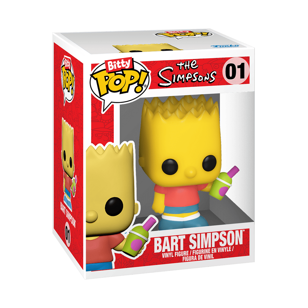 Funko Bitty POP! Town: The Simpsons - Kwik-E-Mart Town and Bart Simpson Collectible Vinyl Mini Figure