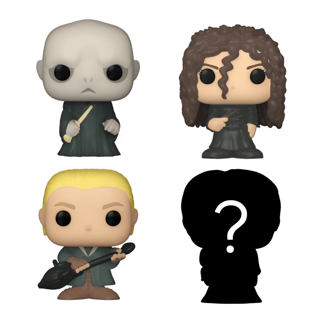 Funko Bitty POP! 4-Pack: Harry Potter - Harry Potter with Scarf Collectible Vinyl Mini-Figures
