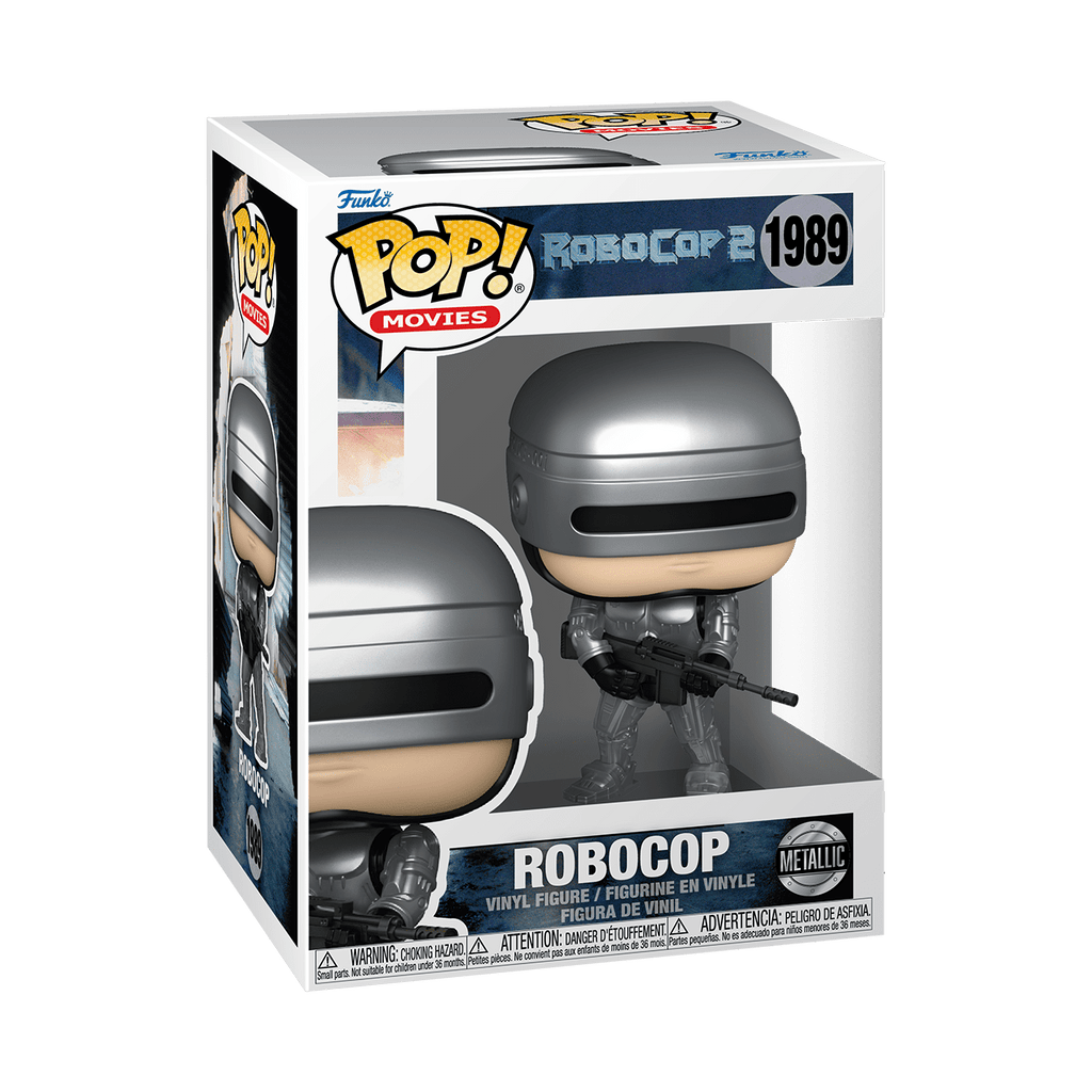 Funko POP Movies: Robocop 2 - Robocop with Possible Chase Collectible Vinyl Figure