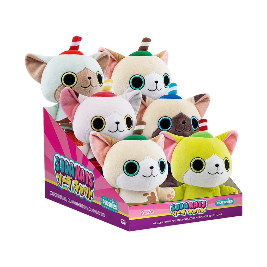 Paka Paka Plush: Soda Kat- 7" Purpsie