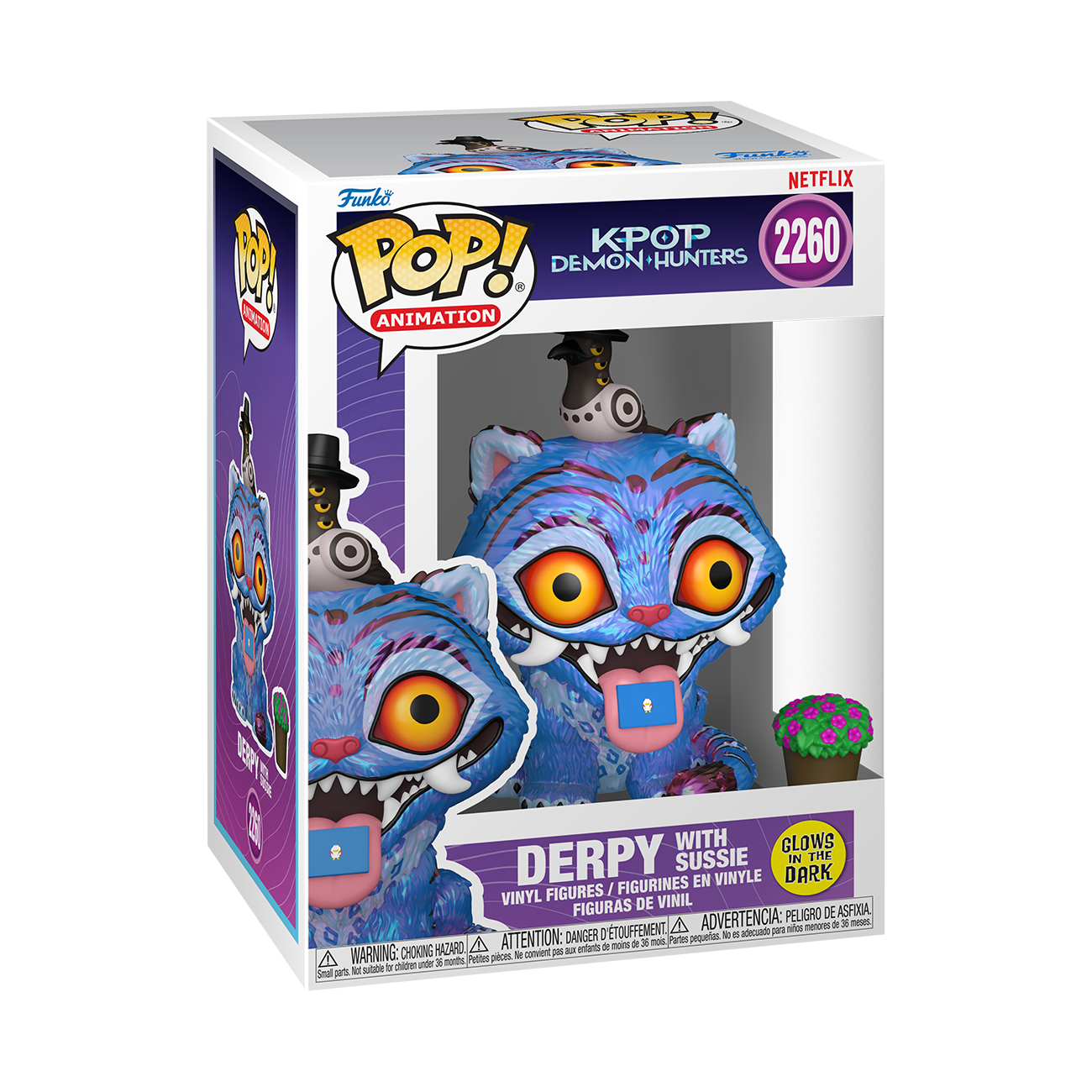 Funko POP! Animation: K-POP Demon Hunters - Derpy with Sussie Collectible Vinyl Figures