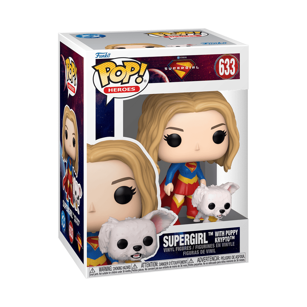 Funko POP & Buddy: Supergirl â€?Supergirl & Krypto Collectible Vinyl Figure