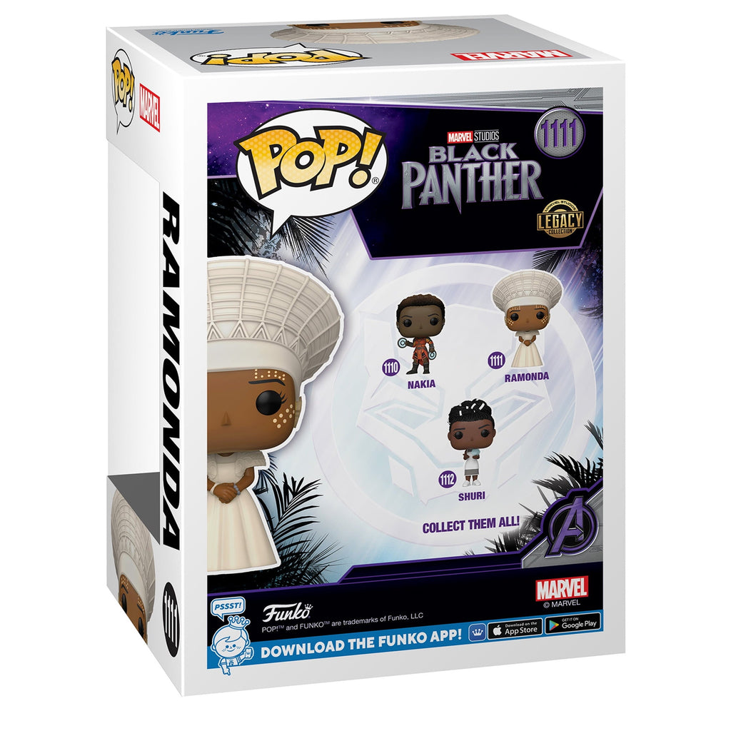 Funko Pop Black Panther Nakia Legacy Collection 1110 Box Protector Include