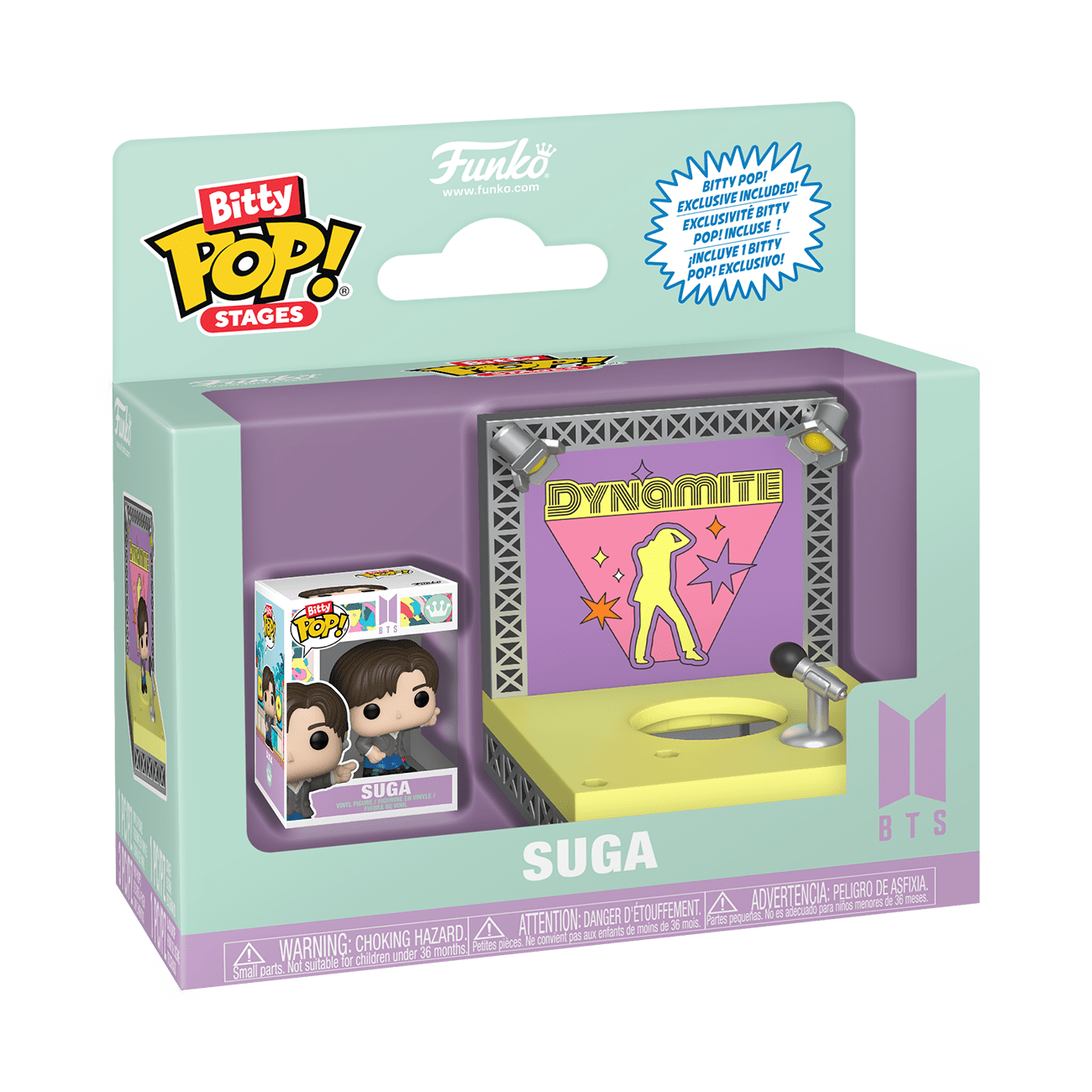 Funko Bitty POP! Stage: BTS - Dynamite - Suga Collectible Vinyl Mini-Figure