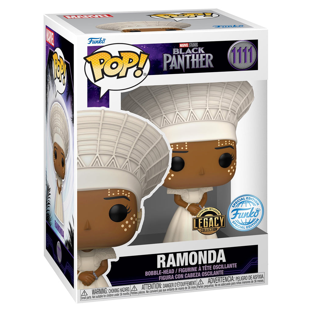 Funko Pop Black Panther Nakia Legacy Collection 1110 Box Protector Include