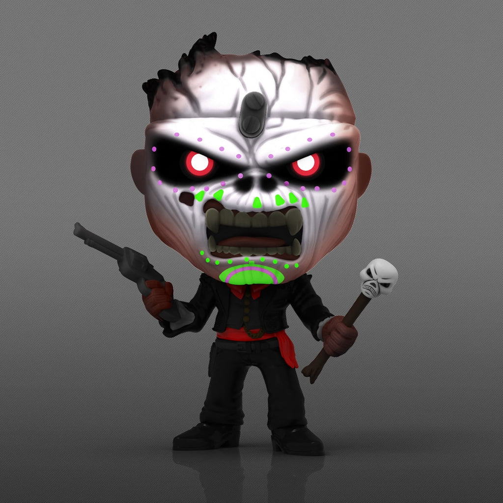 Funko POP! ROCKS: Iron Maiden - Eddie 4PK Glow in the Dark Box Set (AE Exclusive)
