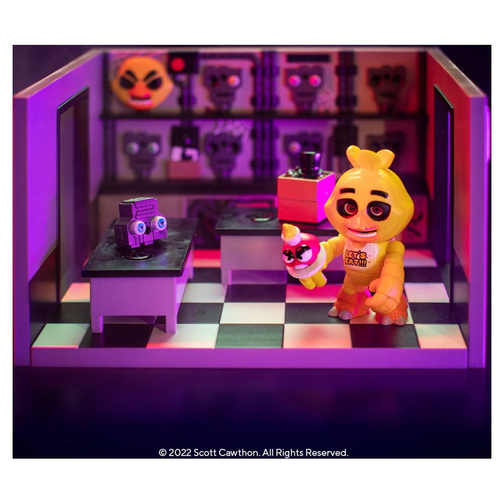 Five Nights at Freddy's Snap: Playset - Storage Room with Chica