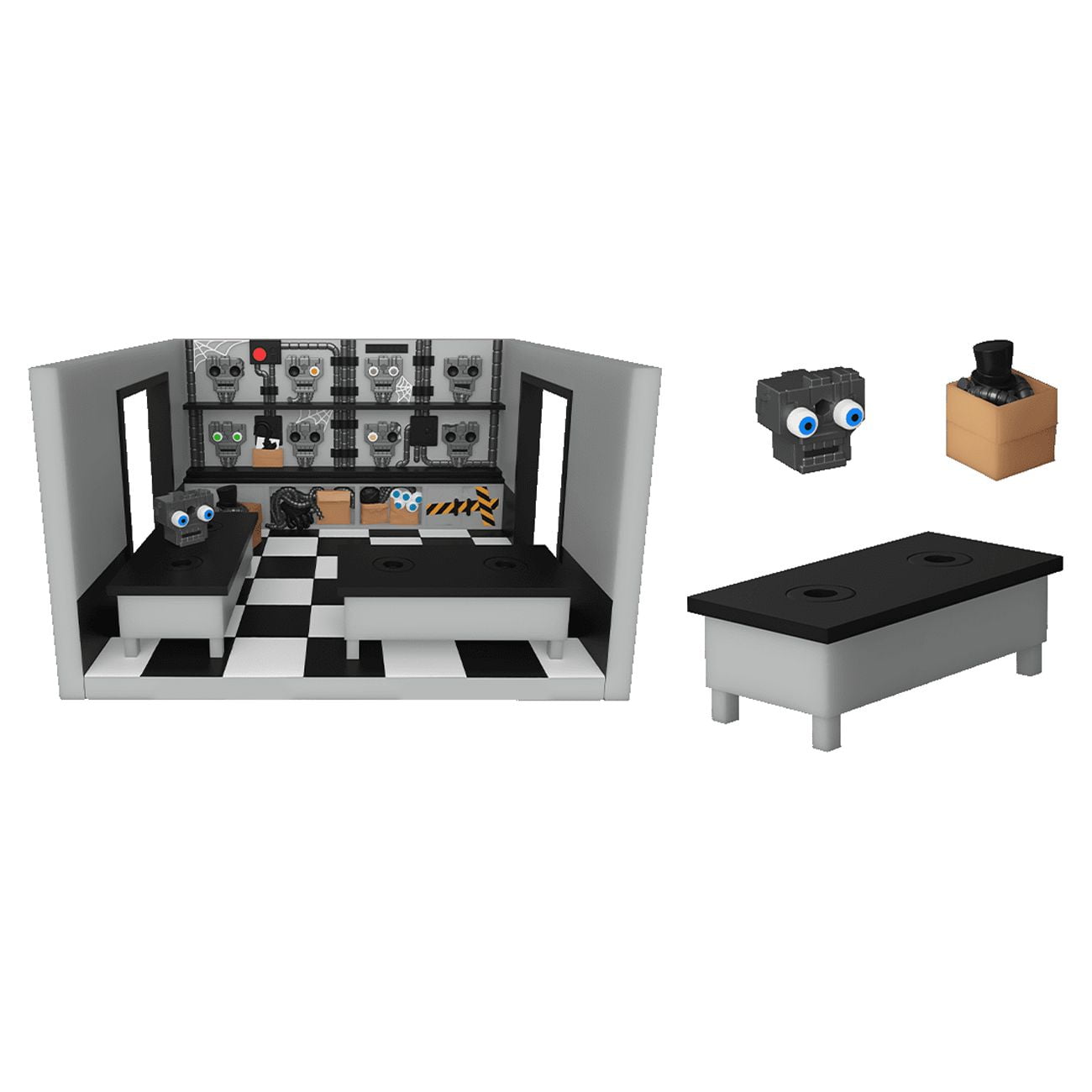 Five Nights at Freddy's Snap: Playset - Storage Room with Chica