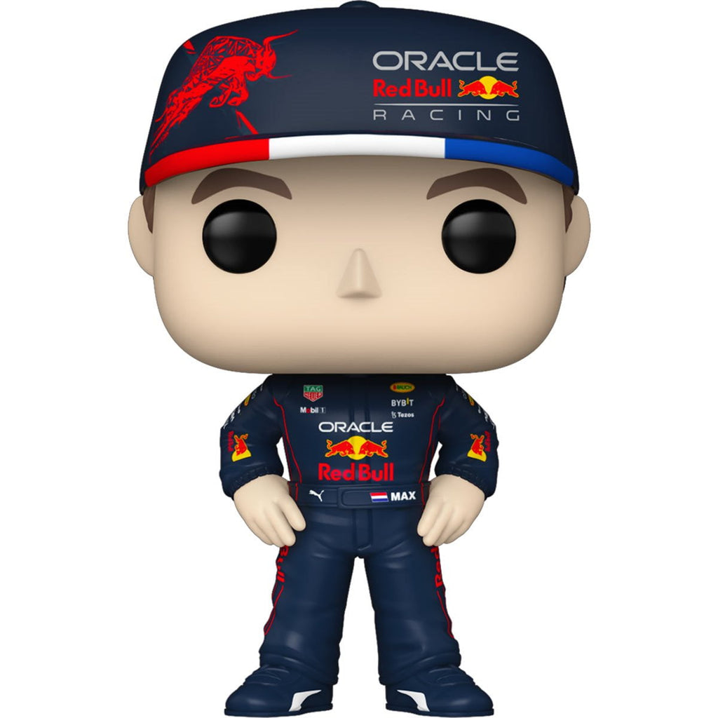 Oracle Redbull Racing Funko Age over 3 Max Verstappen Vinyl Figure, 3.75"