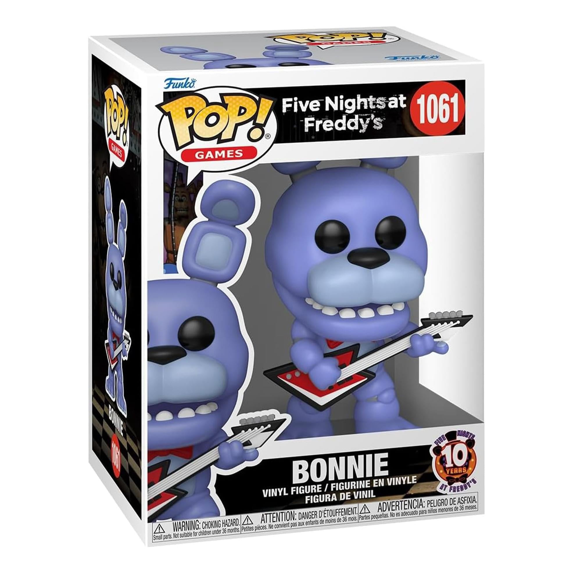 Funko Pop Games Five Nights at Freddy's 1061 Bonnie 10th Anniversary Figure